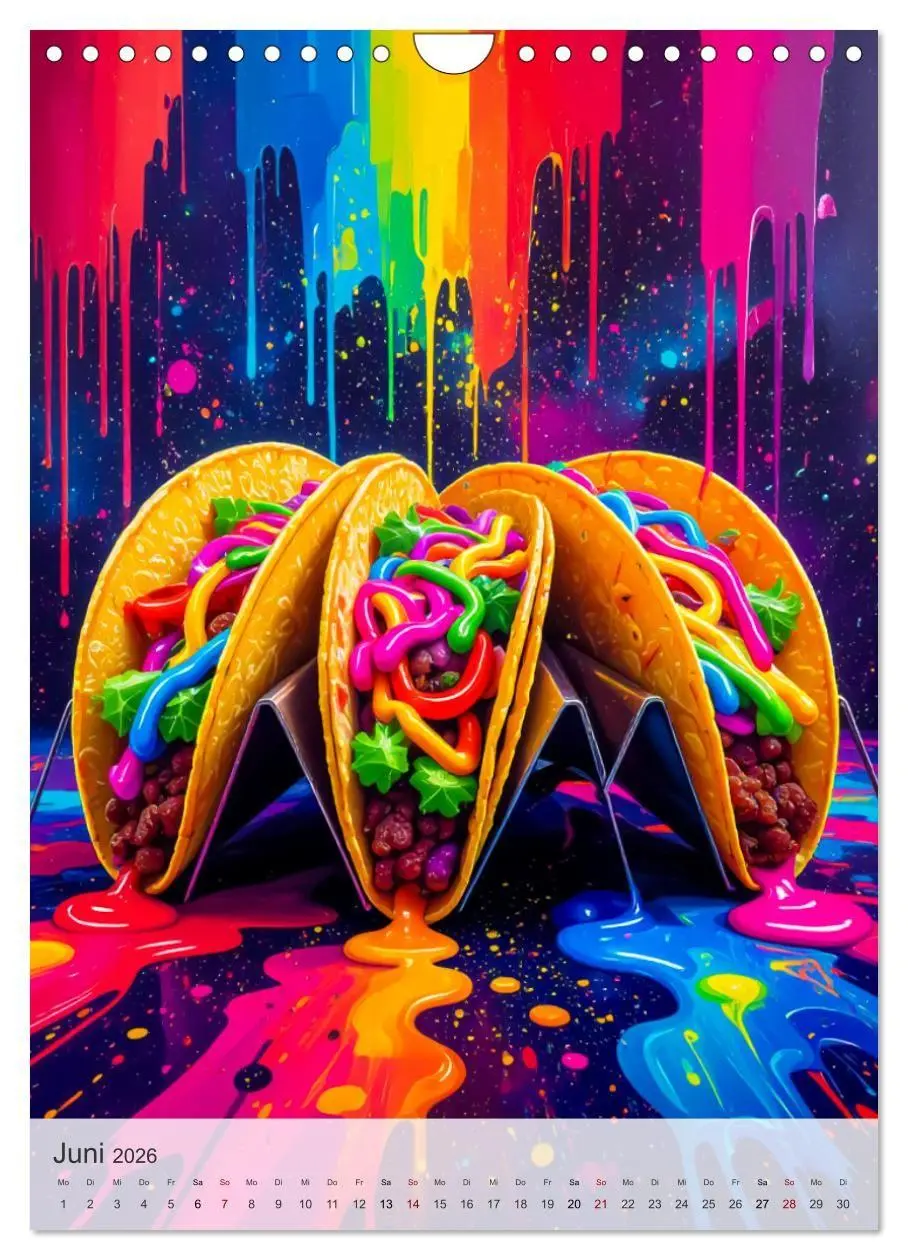 Bild: 9783516726428 | I Love Fast Food - Snack Attack! (Wandkalender 2026 DIN A4 hoch),...