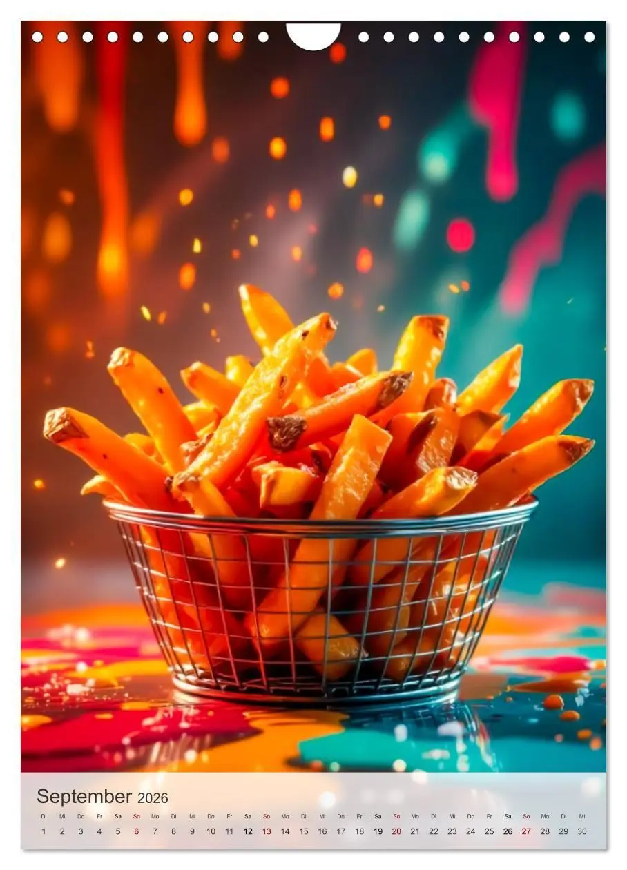 Bild: 9783516726428 | I Love Fast Food - Snack Attack! (Wandkalender 2026 DIN A4 hoch),...