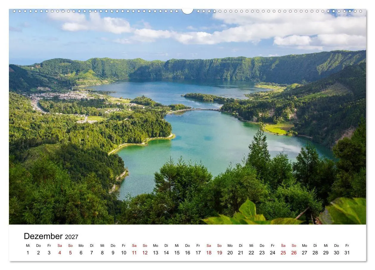 Bild: 9783569676428 | Azoren - Inseln im Atlantik (Wandkalender 2027 DIN A2 quer),...