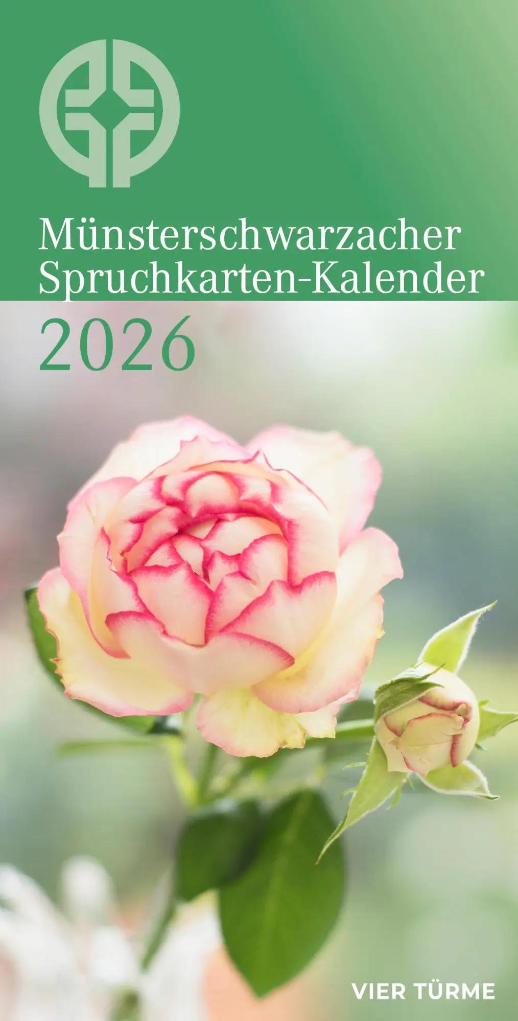 Cover: 9783736506428 | Münsterschwarzacher Spruchkarten-Kalender 2026 | Münsterschwarzach
