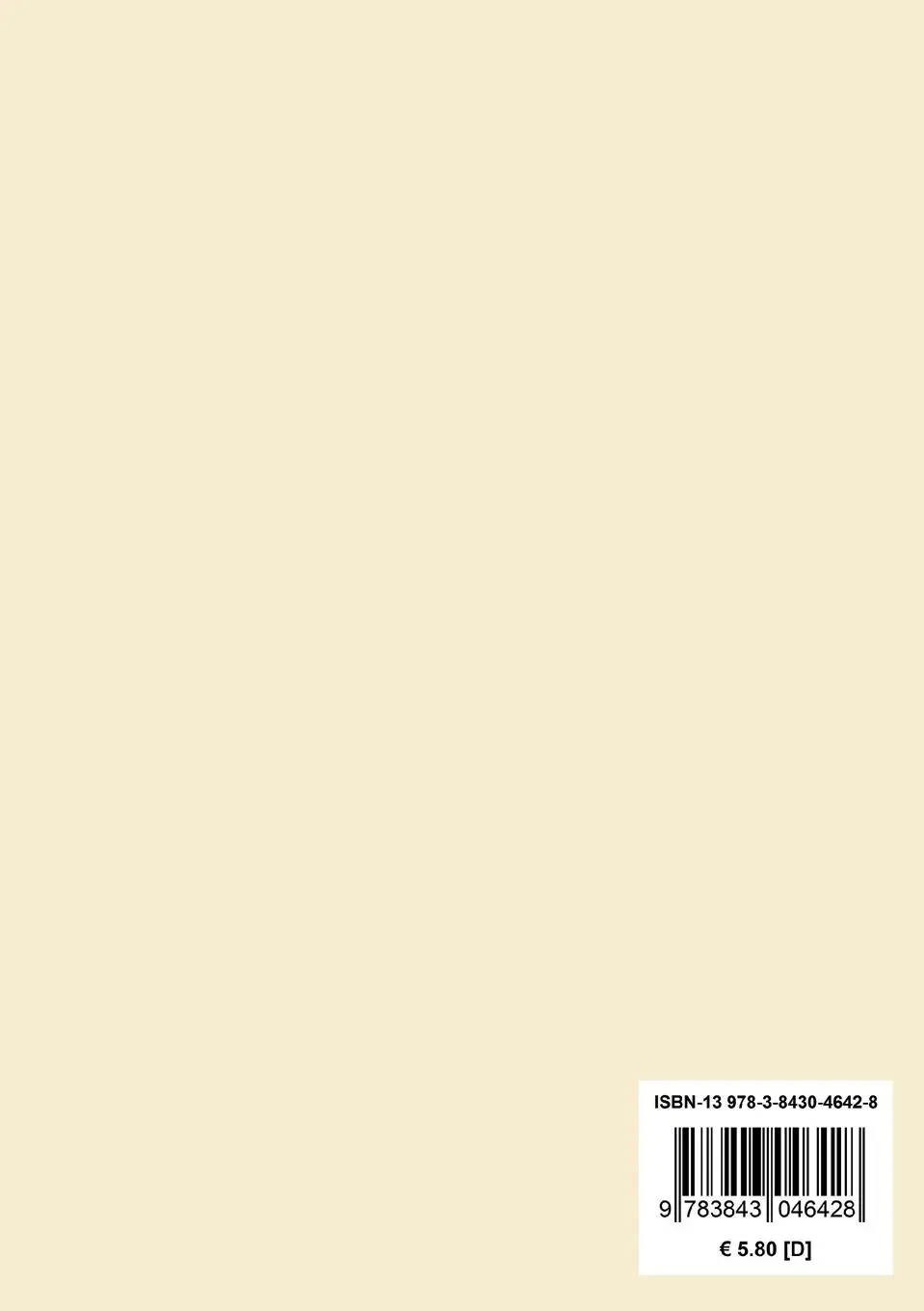 Rückseite: 9783843046428 | Der Zigeunerbaron | Operette in drei Akten | Ignaz Schnitzer | Buch
