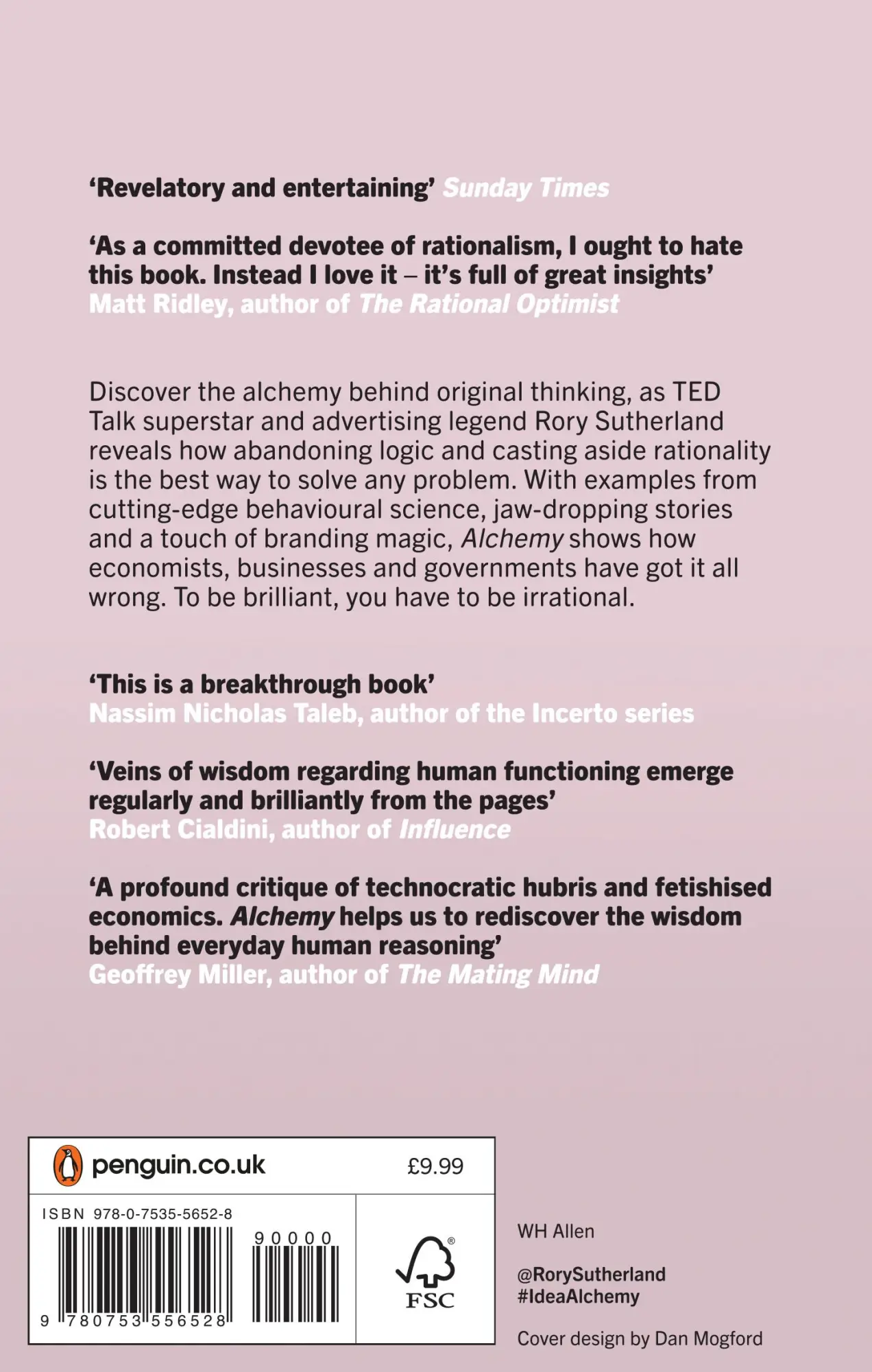 Rückseite: 9780753556528 | Alchemy | Rory Sutherland | Taschenbuch | B-format paperback | XII