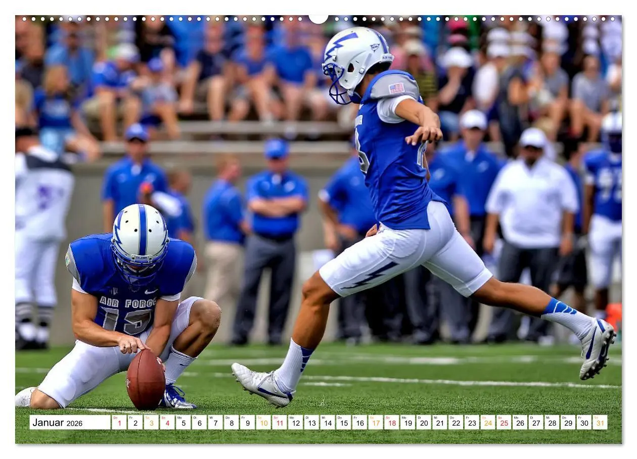 Bild: 9783457556528 | American Football - mein Sport (Wandkalender 2026 DIN A2 quer),...