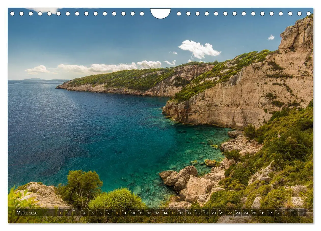 Bild: 9783457866528 | Zakynthos - Griechische Idylle im Ionischen Meer (Wandkalender 2026...
