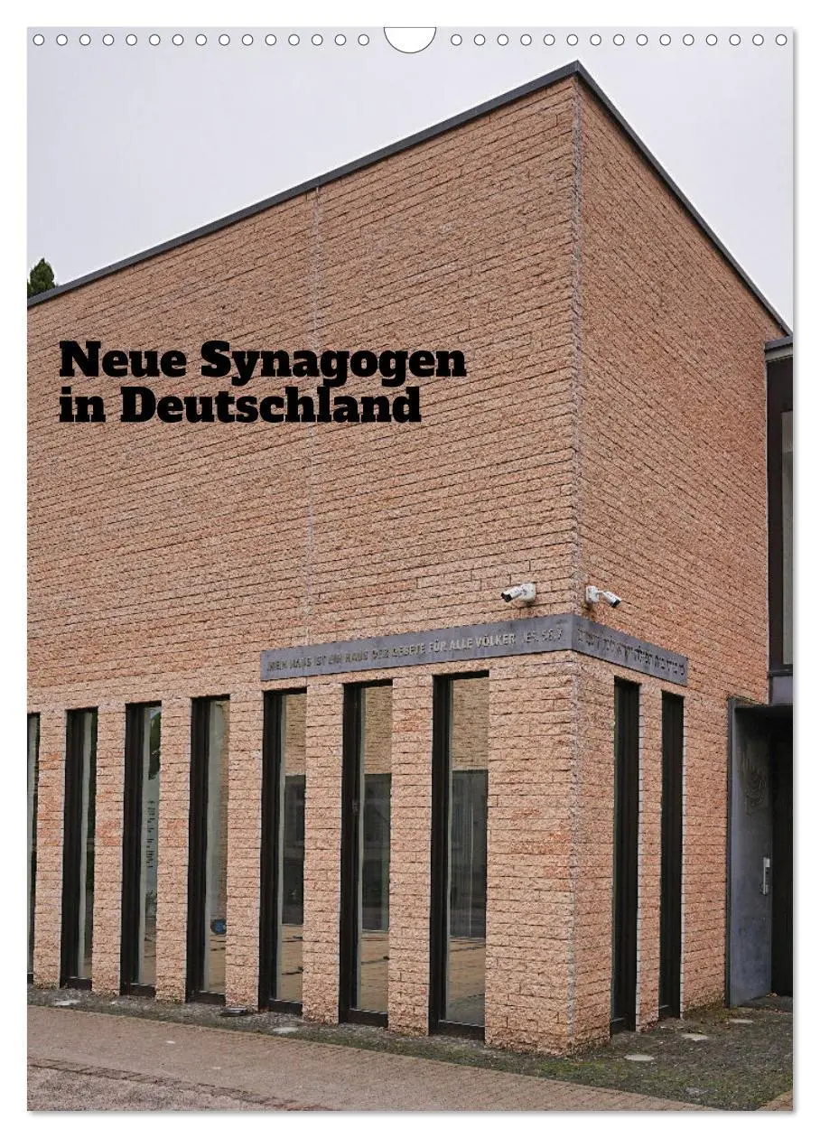 Cover: 9783516646528 | Neue Synagogen in Deutschland (Wandkalender 2026 DIN A3 hoch),...