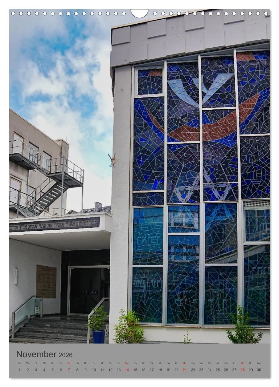 Bild: 9783516646528 | Neue Synagogen in Deutschland (Wandkalender 2026 DIN A3 hoch),...