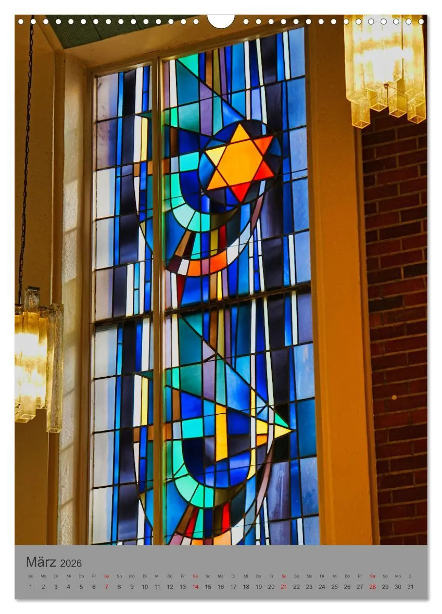 Bild: 9783516646528 | Neue Synagogen in Deutschland (Wandkalender 2026 DIN A3 hoch),...