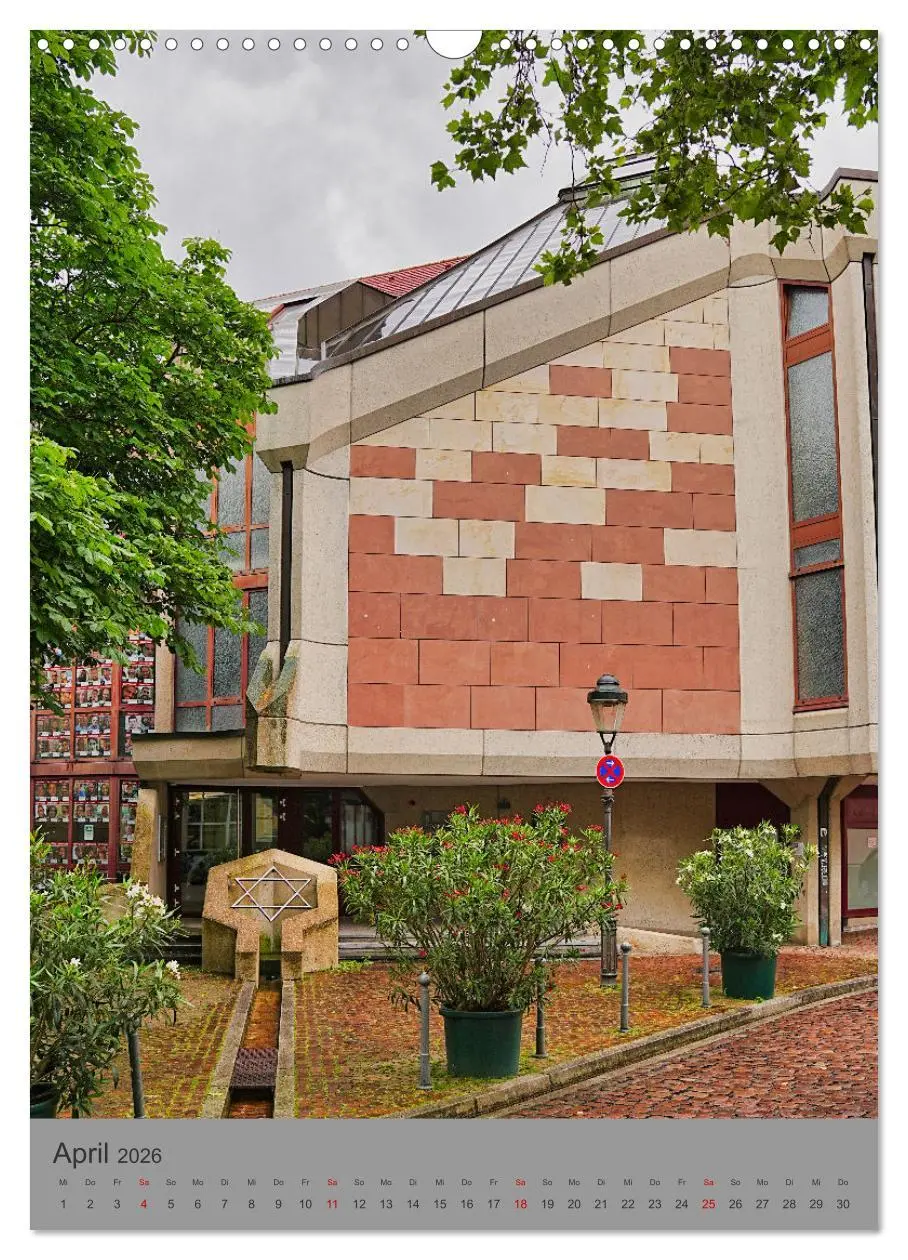 Bild: 9783516646528 | Neue Synagogen in Deutschland (Wandkalender 2026 DIN A3 hoch),...