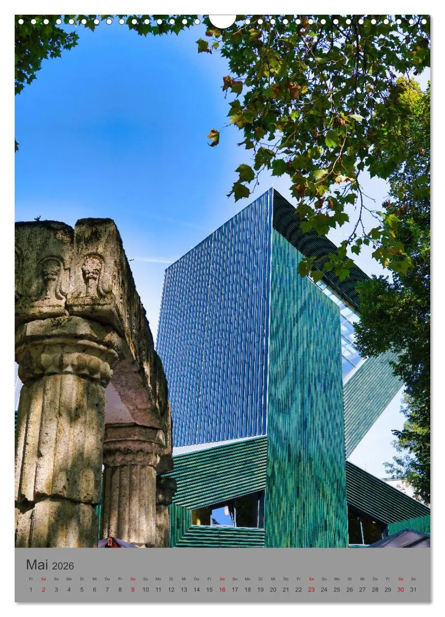 Bild: 9783516646528 | Neue Synagogen in Deutschland (Wandkalender 2026 DIN A3 hoch),...