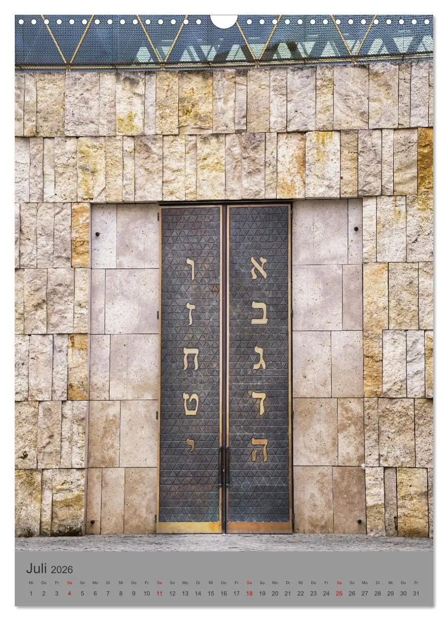 Bild: 9783516646528 | Neue Synagogen in Deutschland (Wandkalender 2026 DIN A3 hoch),...