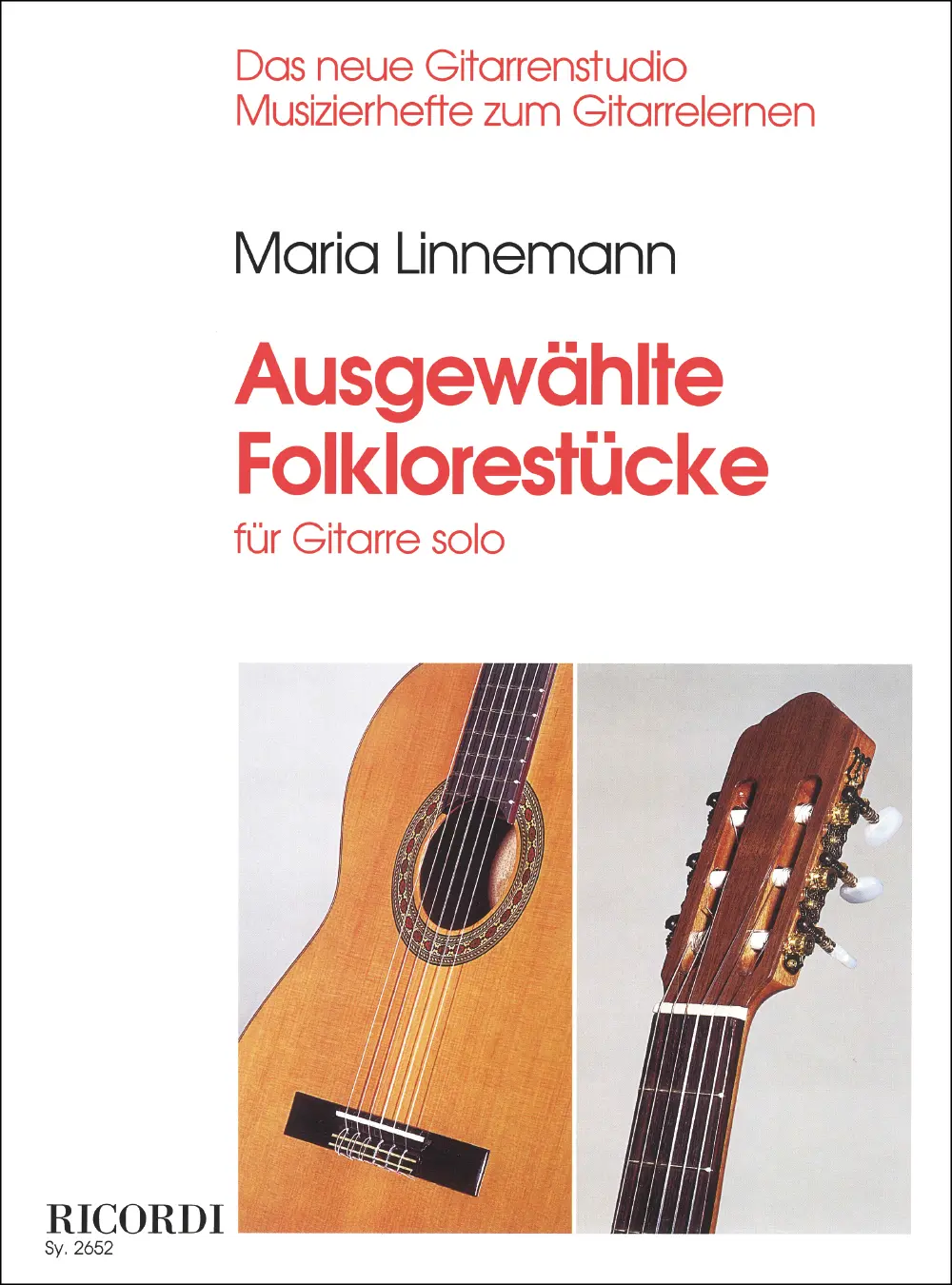 Ausgewählte Folklorestücke für Gitarre solo
