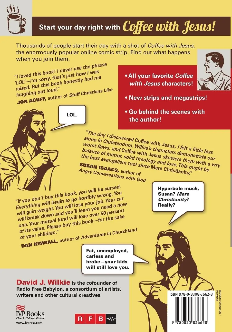 Rückseite: 9780830836628 | Coffee with Jesus | David Wilkie | Taschenbuch | Englisch | 2013 | IVP