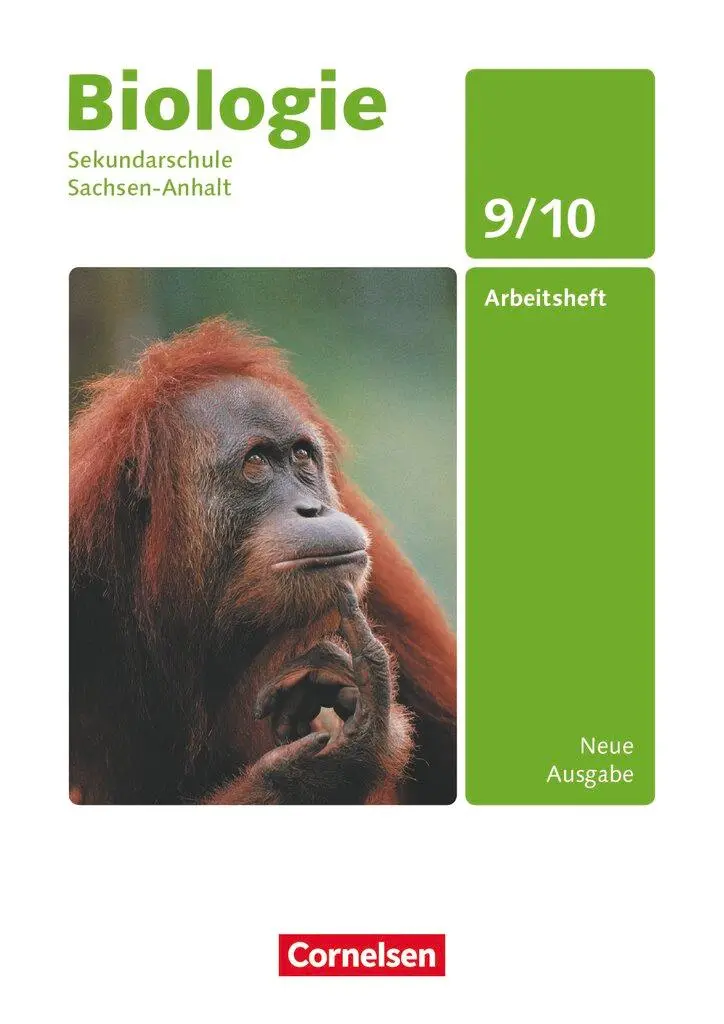 Cover: 9783060146628 | Biologie 9./10. Schuljahr. Arbeitsheft Sekundarschule Sachsen-Anhalt