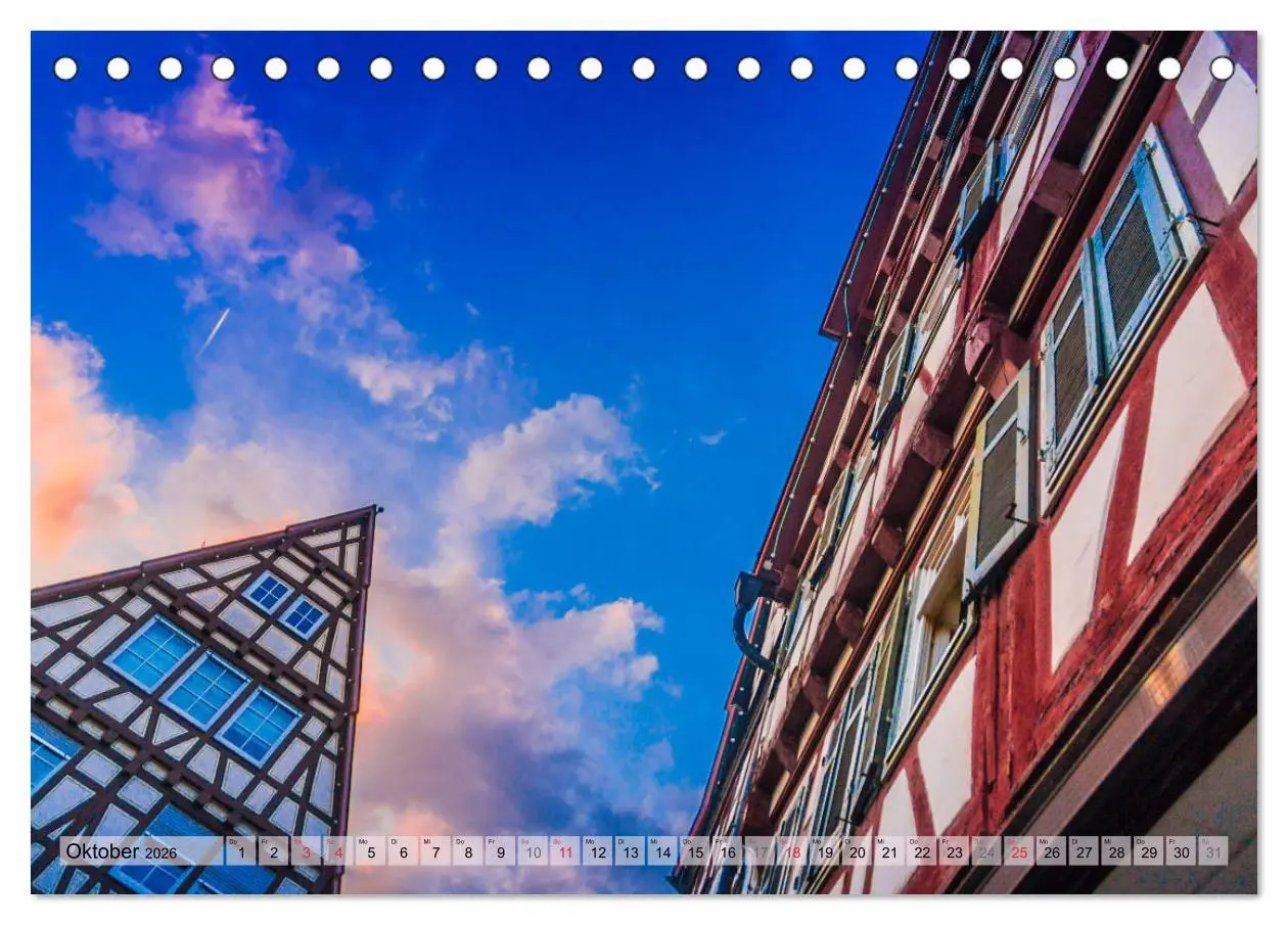 Bild: 9783457786628 | Leonberg - Altstadt in Abendstimmung (Tischkalender 2026 DIN A5...