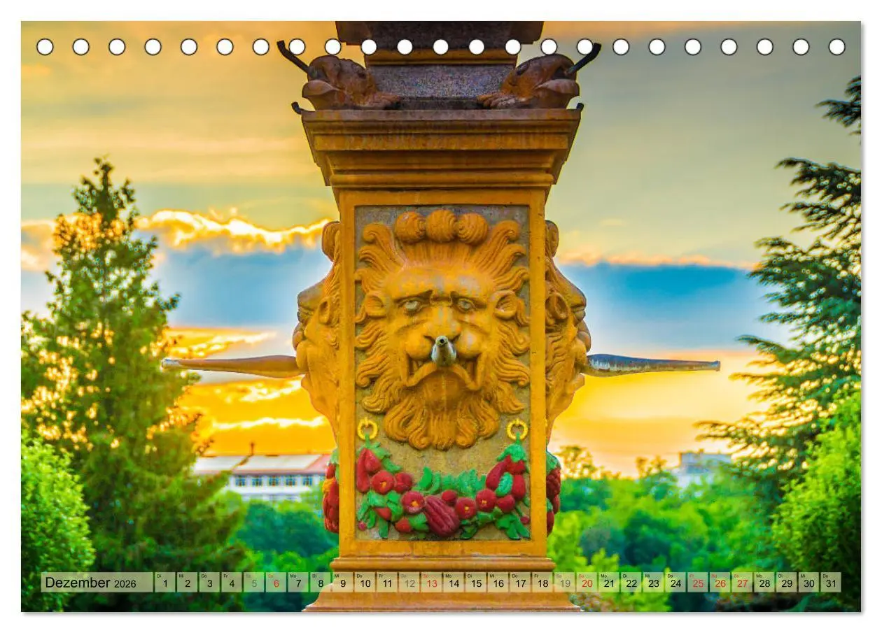 Bild: 9783457786628 | Leonberg - Altstadt in Abendstimmung (Tischkalender 2026 DIN A5...