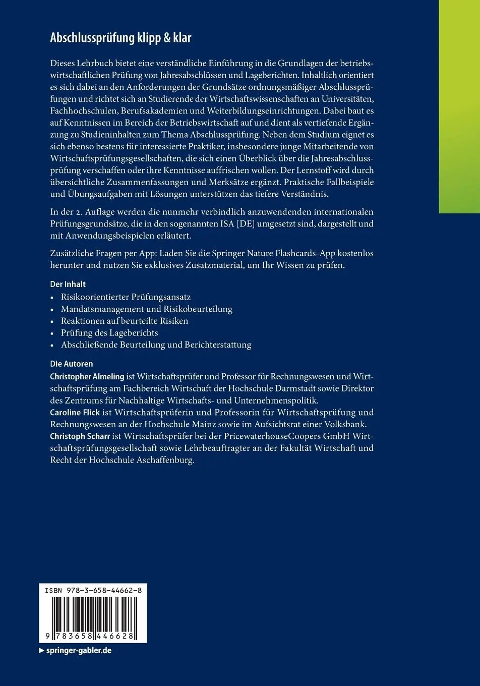 Rückseite: 9783658446628 | Abschlussprüfung klipp &amp; klar | Christopher Almeling (u. a.) | Bundle