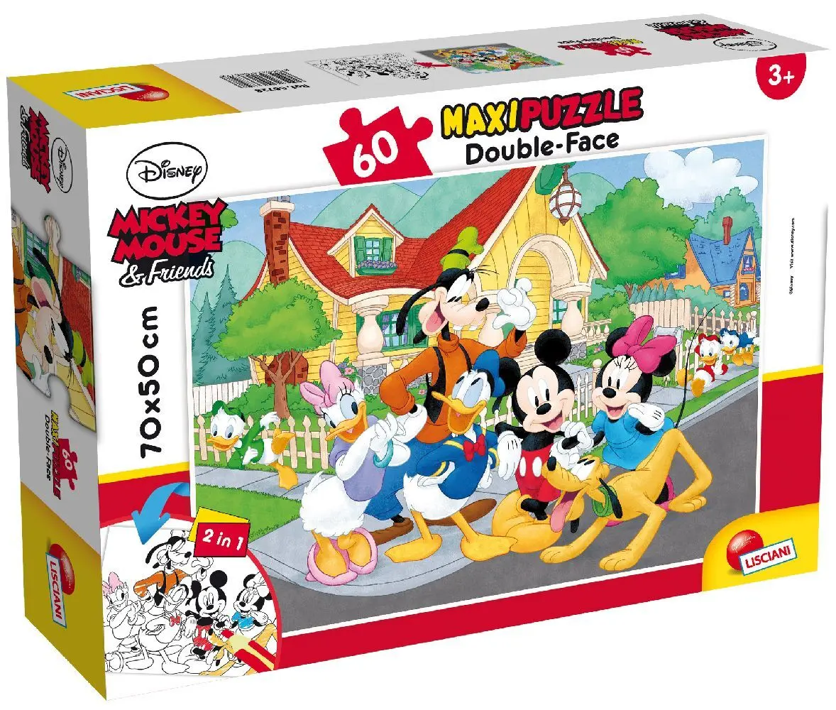 Cover: 8008324066728 | Disney Puzzle Df Maxi Floor 60 Mickey (Puzzle) | Spiel | 66728 | 2021
