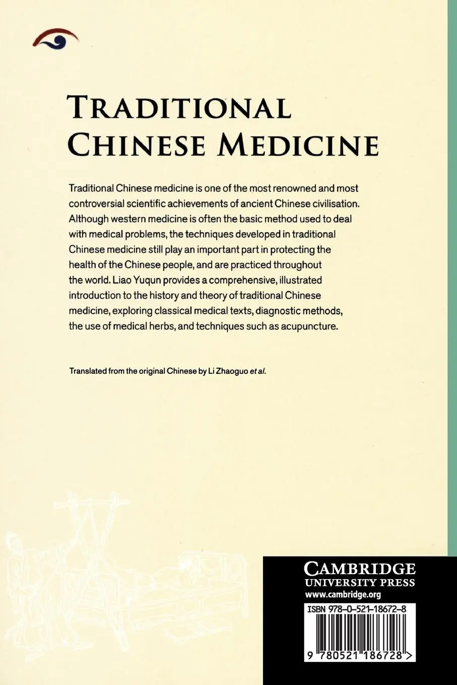 Rückseite: 9780521186728 | Traditional Chinese Medicine | Yuqun Liao | Taschenbuch | Englisch