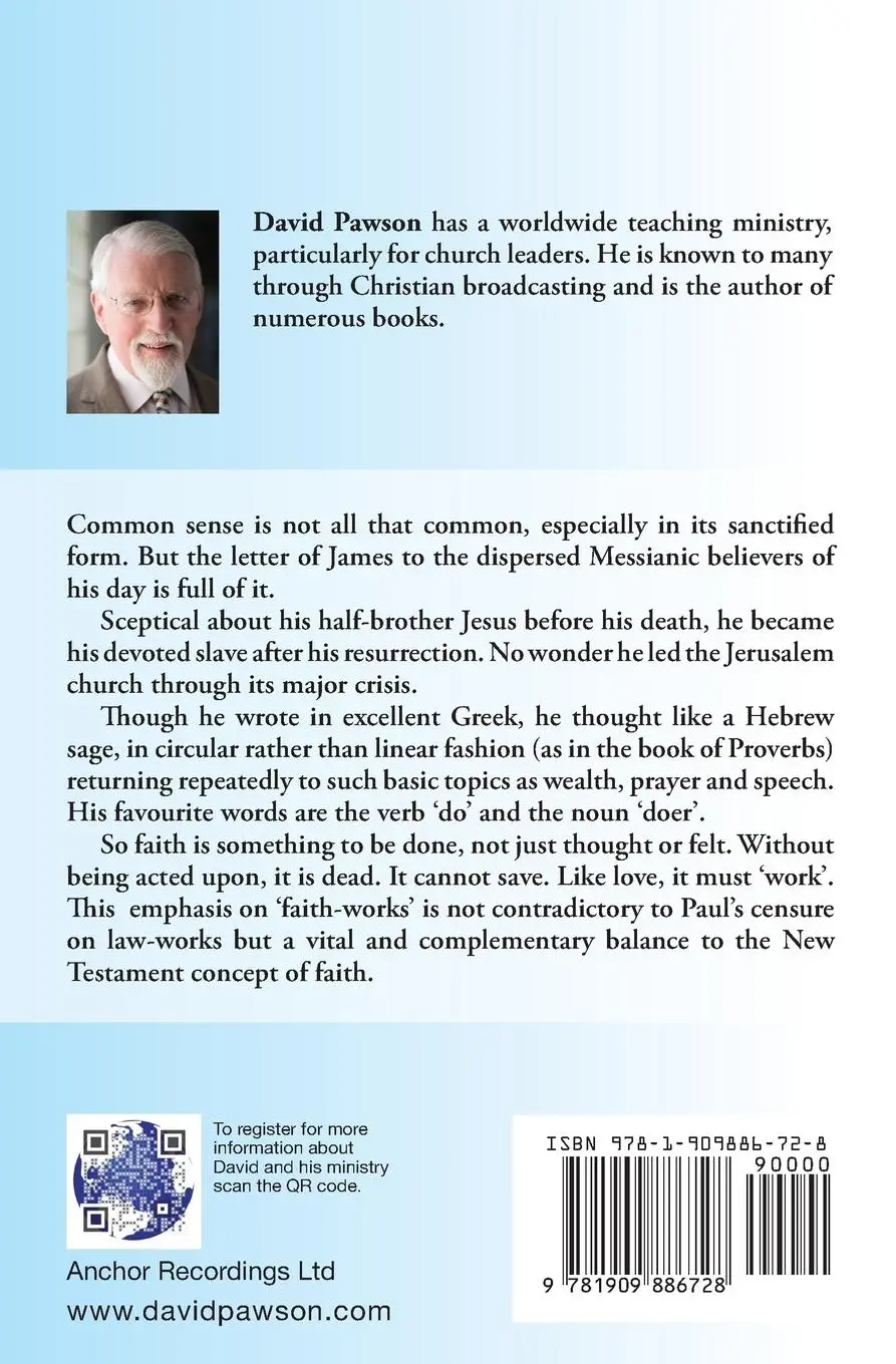 Rückseite: 9781909886728 | A Commentary on James | David Pawson | Taschenbuch | Englisch | 2015