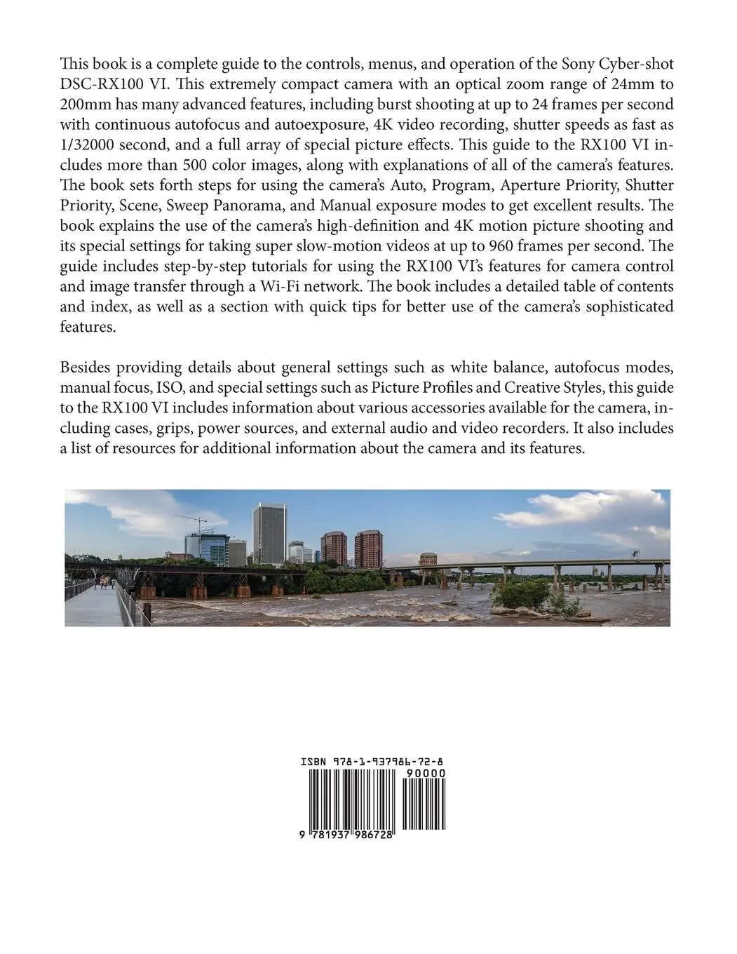 Rückseite: 9781937986728 | Photographer's Guide to the Sony DSC-RX100 VI | Alexander S. White
