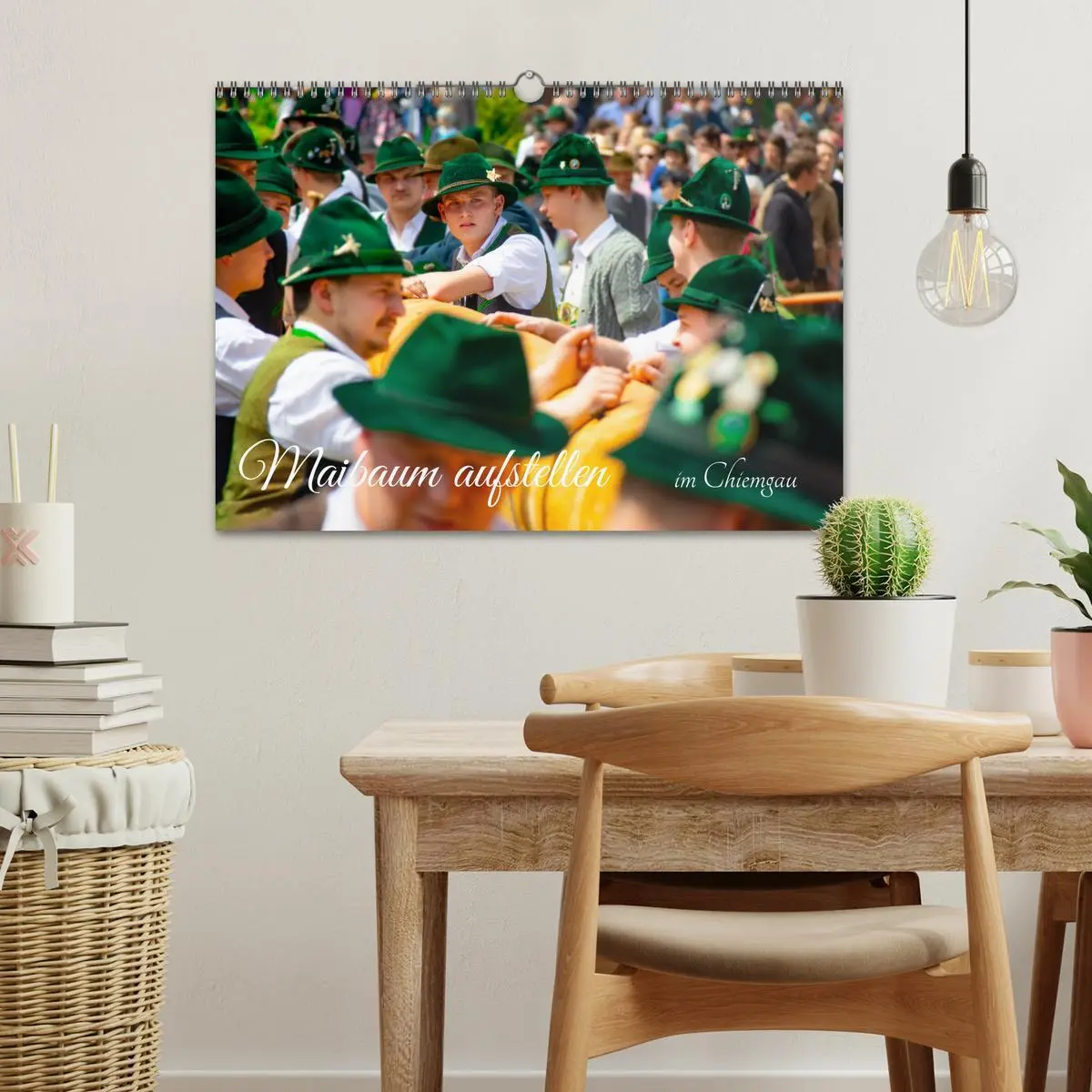 Bild: 9783457396728 | Maibaum aufstellen (Wandkalender 2026 DIN A3 quer), CALVENDO...