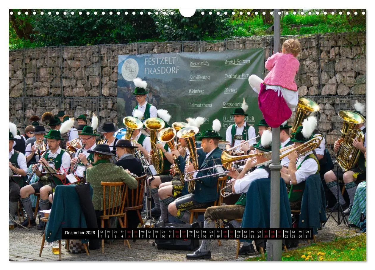 Bild: 9783457396728 | Maibaum aufstellen (Wandkalender 2026 DIN A3 quer), CALVENDO...