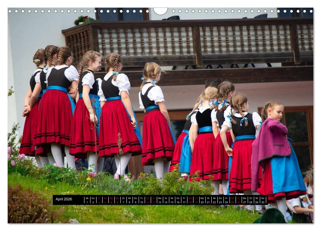 Bild: 9783457396728 | Maibaum aufstellen (Wandkalender 2026 DIN A3 quer), CALVENDO...