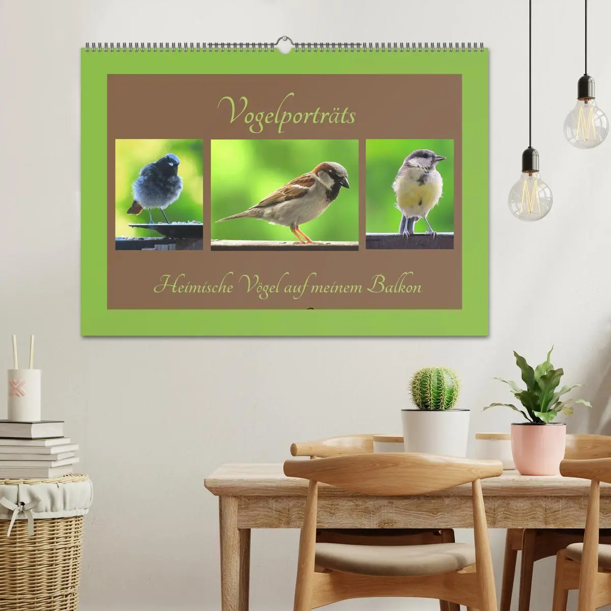 Bild: 9783457776728 | Vogelporträts - Heimische Vögel auf meinem Balkon (Wandkalender...
