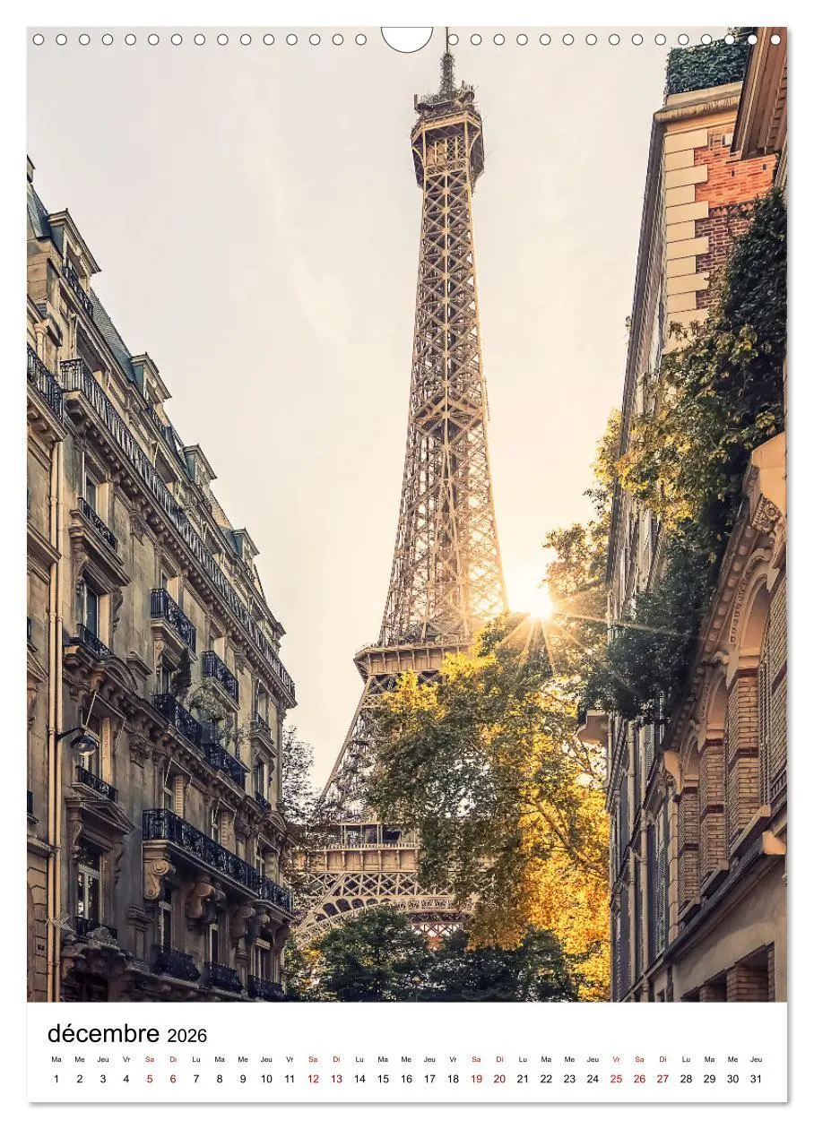 Bild: 9783516556728 | Visite de Paris (Calendrier mural 2026 DIN A3 horizontal), CALVENDO...