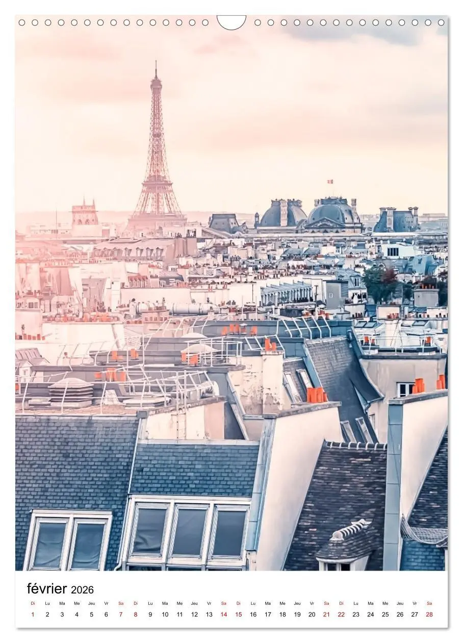 Bild: 9783516556728 | Visite de Paris (Calendrier mural 2026 DIN A3 horizontal), CALVENDO...