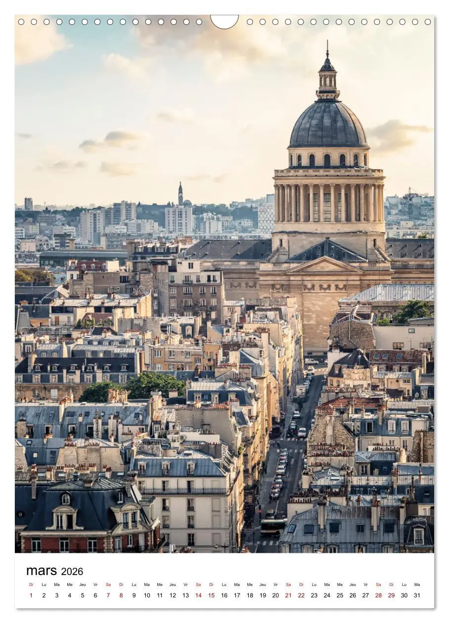 Bild: 9783516556728 | Visite de Paris (Calendrier mural 2026 DIN A3 horizontal), CALVENDO...