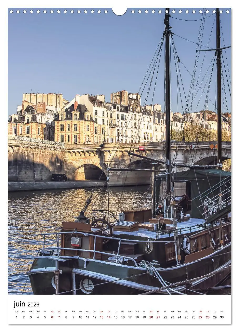 Bild: 9783516556728 | Visite de Paris (Calendrier mural 2026 DIN A3 horizontal), CALVENDO...