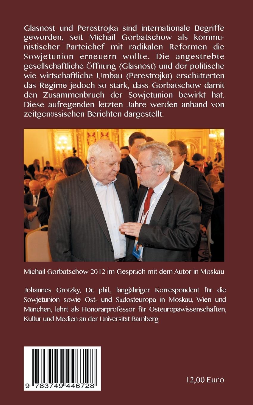 Rückseite: 9783749446728 | Schachmatt | Michail Gorbatschow und die letzten Jahre der Sowjetunion