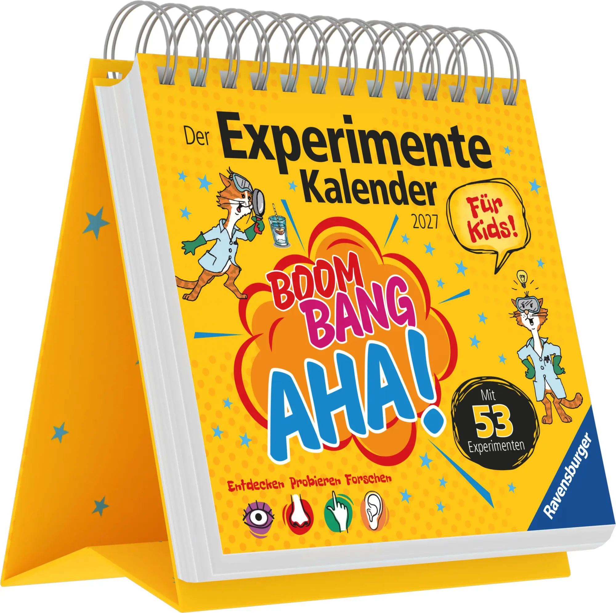 Boom! Bang! Aha! - Der Experimente-Kalender für Kids 2027