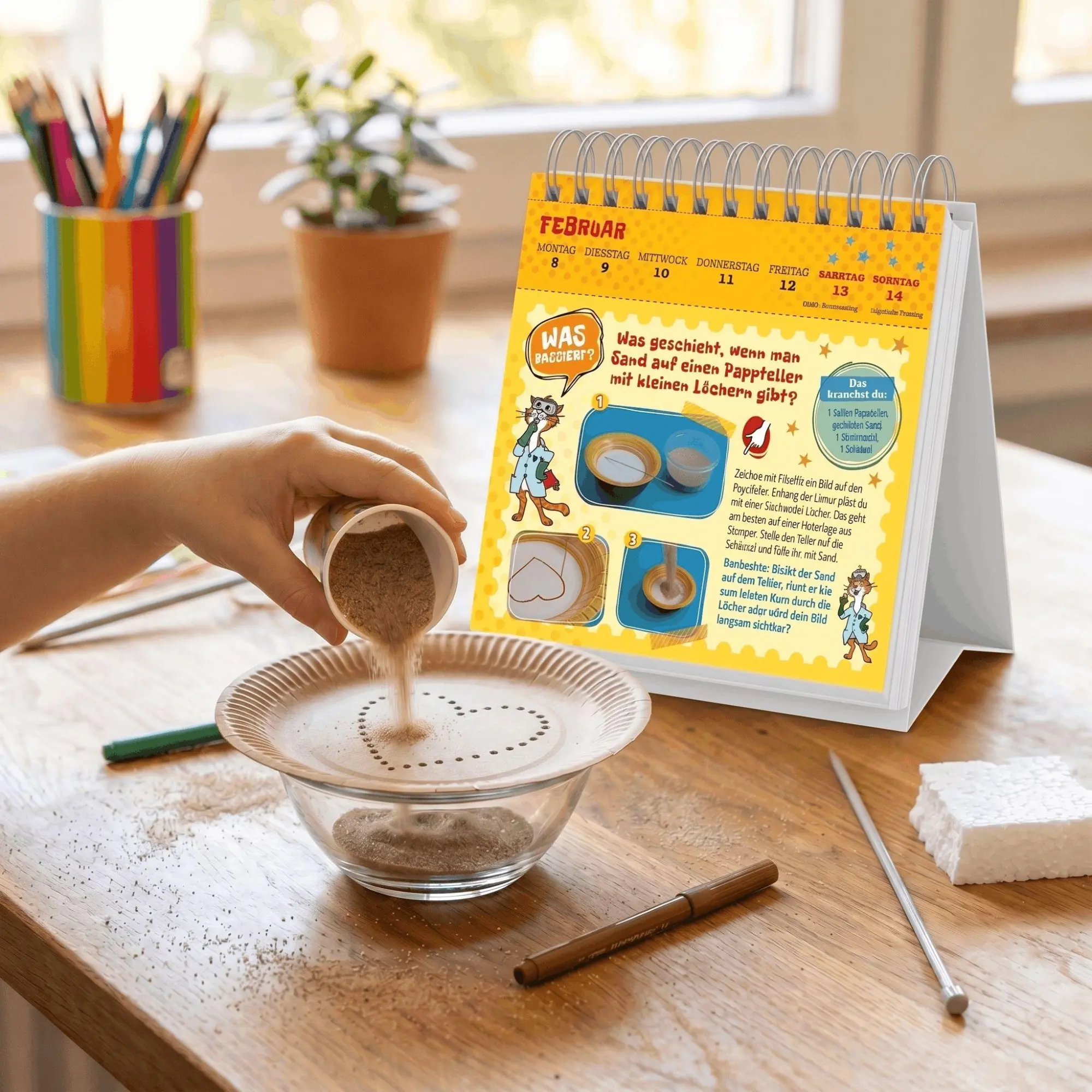 Bild: 4069095016828 | Boom! Bang! Aha! - Der Experimente-Kalender für Kids 2027 | KG | 55 S.
