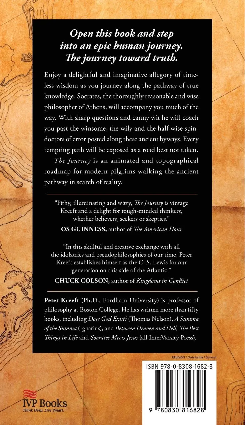 Rückseite: 9780830816828 | The Journey | A Spiritual Roadmap for Modern Pilgrims | Peter Kreeft