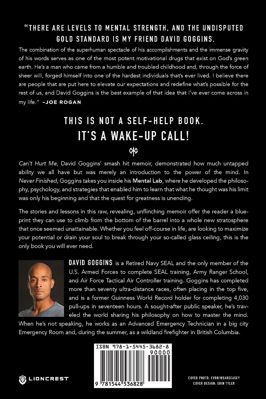 Rückseite: 9781544536828 | Never Finished | David Goggins | Taschenbuch | Kartoniert / Broschiert