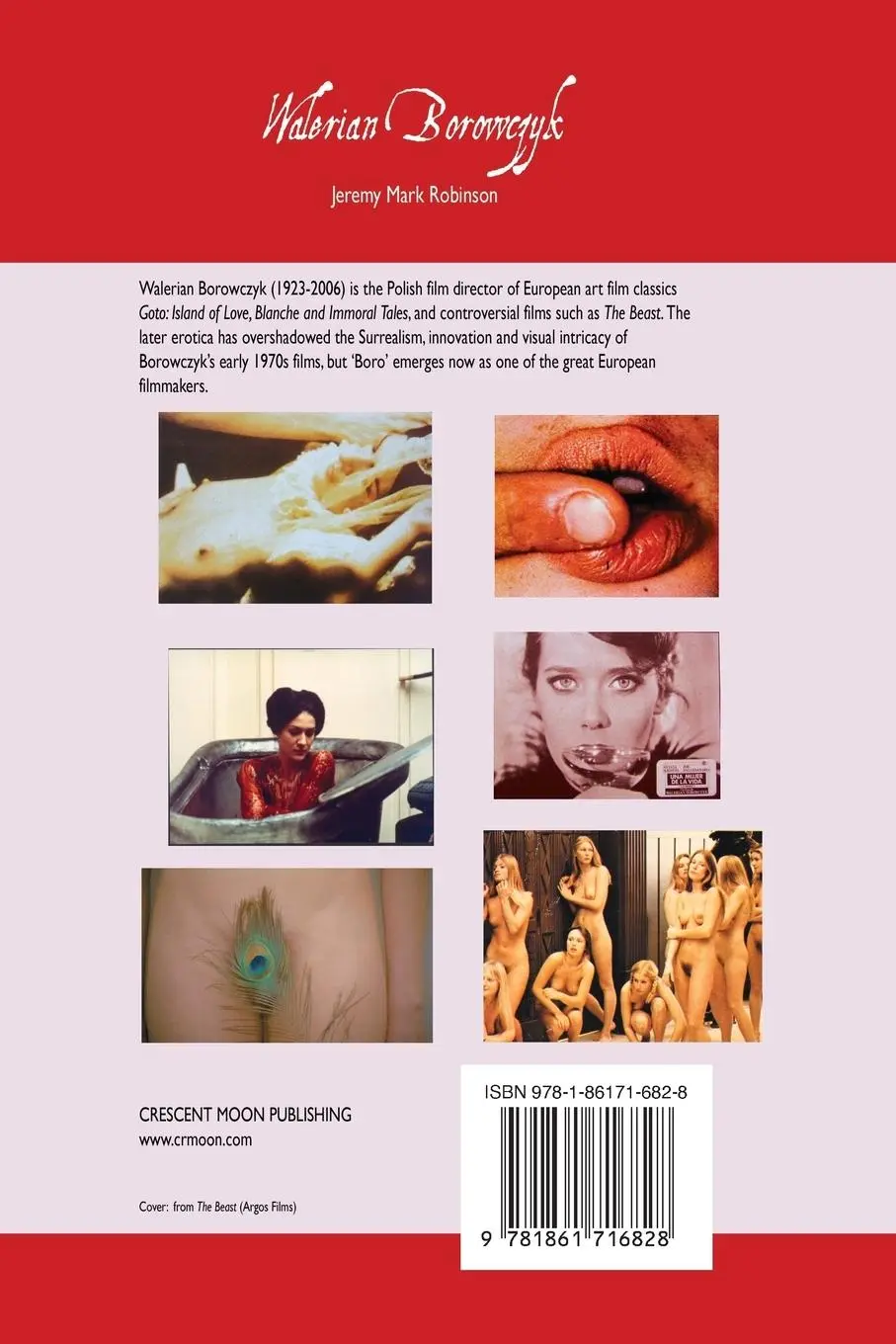 Rückseite: 9781861716828 | WALERIAN BOROWCZYK | Cinema of Erotic Dreams | Jeremy Mark Robinson