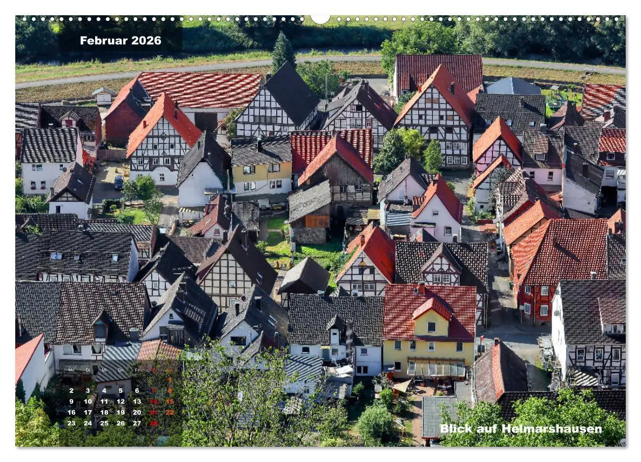Bild: 9783457526828 | Märchenhaftes Weserbergland (hochwertiger Premium Wandkalender 2026...