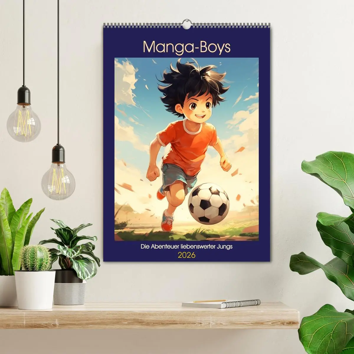 Bild: 9783516306828 | Manga-Boys. Die Abenteuer liebenswerter Jungs (Wandkalender 2026...