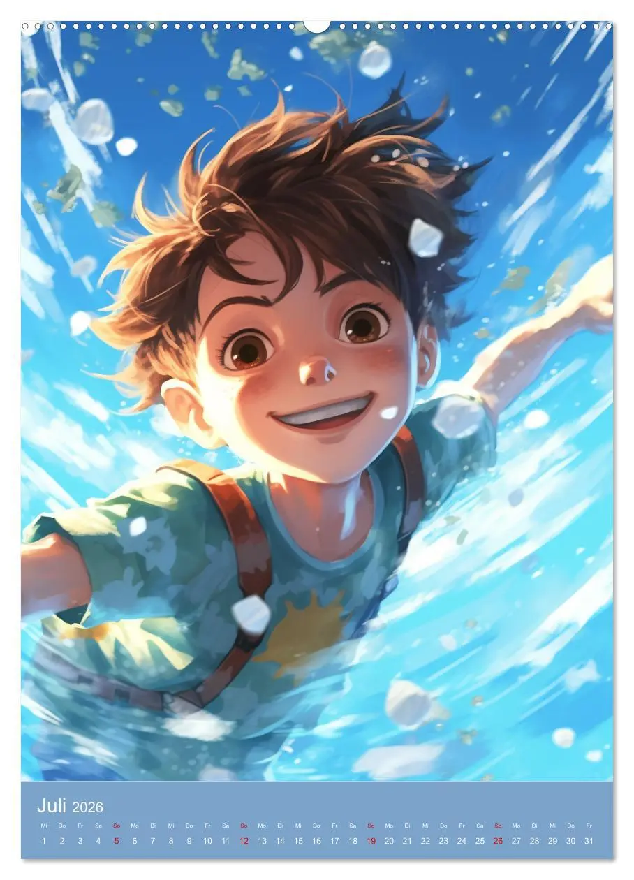 Bild: 9783516306828 | Manga-Boys. Die Abenteuer liebenswerter Jungs (Wandkalender 2026...