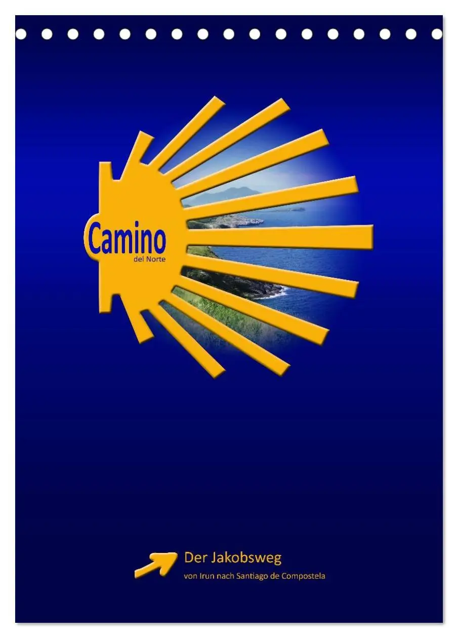 Cover: 9783516476828 | Camino del Norte (Tischkalender 2026 DIN A5 hoch), CALVENDO...