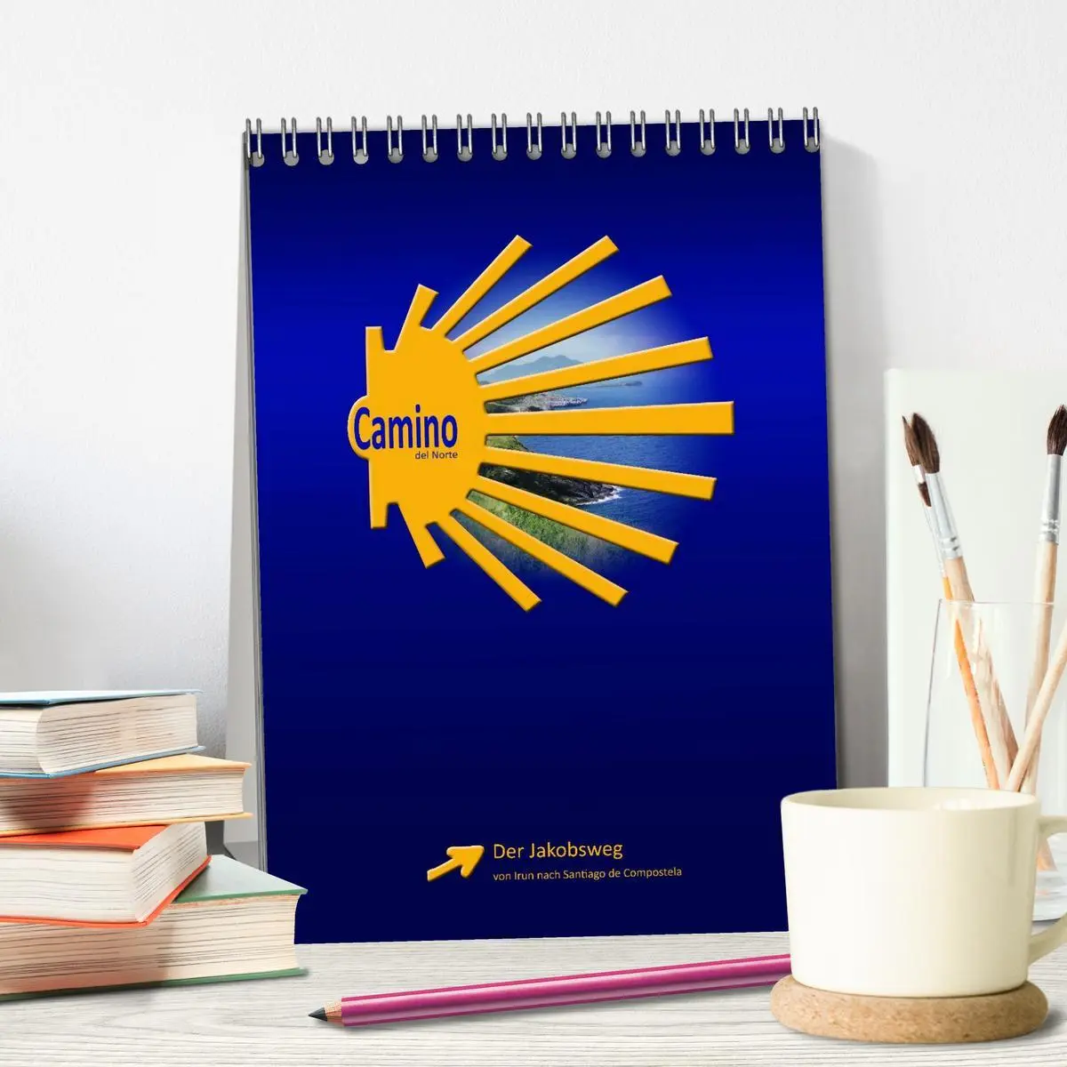 Bild: 9783516476828 | Camino del Norte (Tischkalender 2026 DIN A5 hoch), CALVENDO...