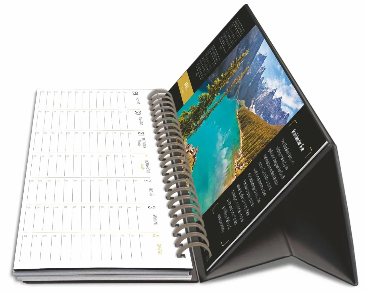 Bild: 9783840036828 | Naturparadiese Premium-Tischplaner 2026 - Wochenkalender mit 53...