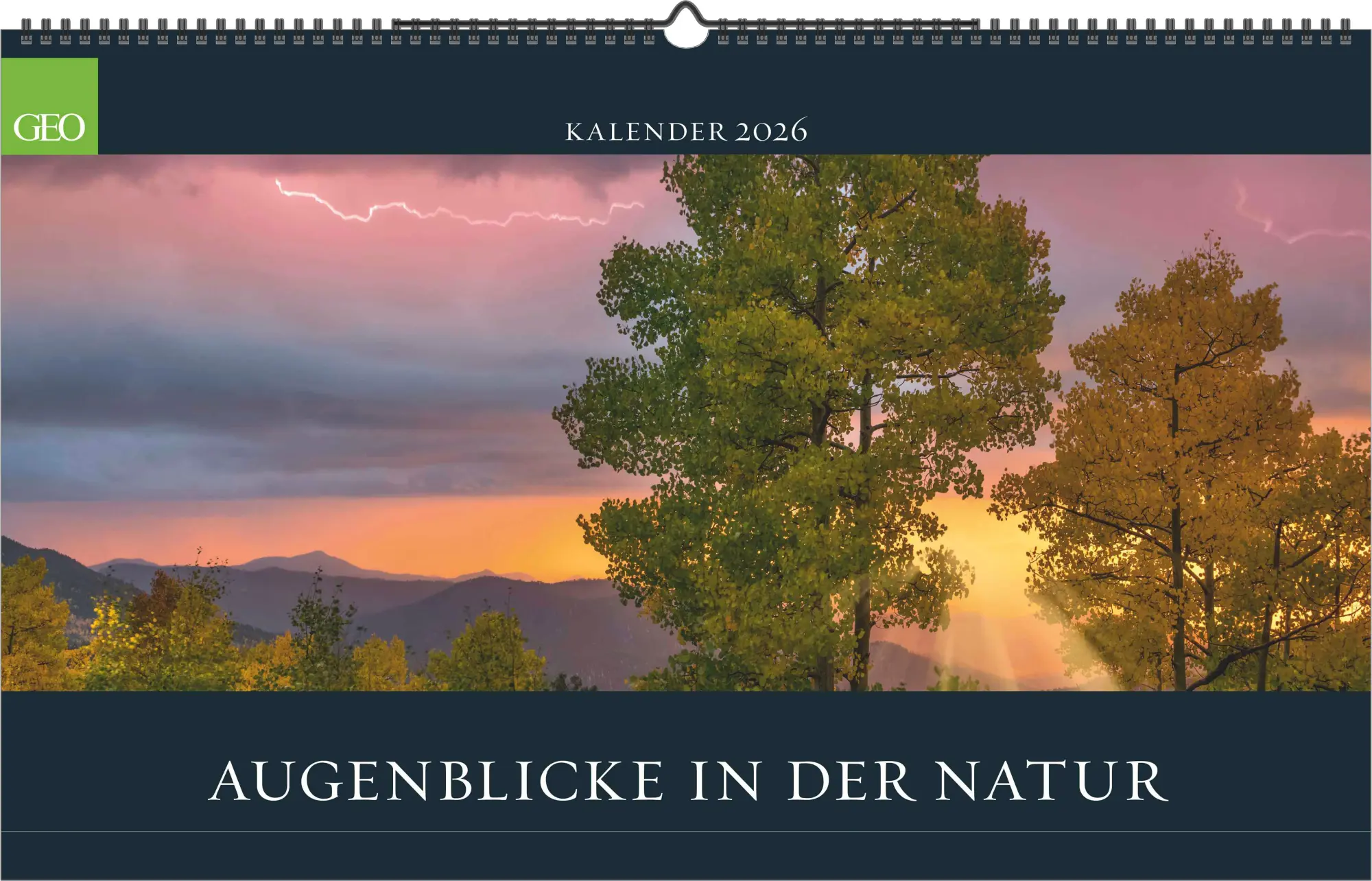 Cover: 4069095006928 | GEO Augenblicke in der Natur 2026 - Wand-Kalender - Reise-Kalender...