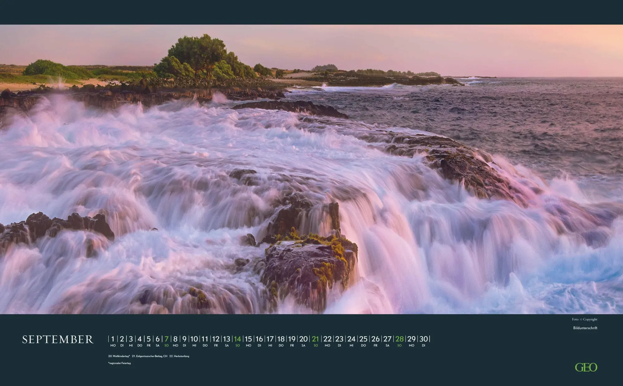 Bild: 4069095006928 | GEO Augenblicke in der Natur 2026 - Wand-Kalender - Reise-Kalender...