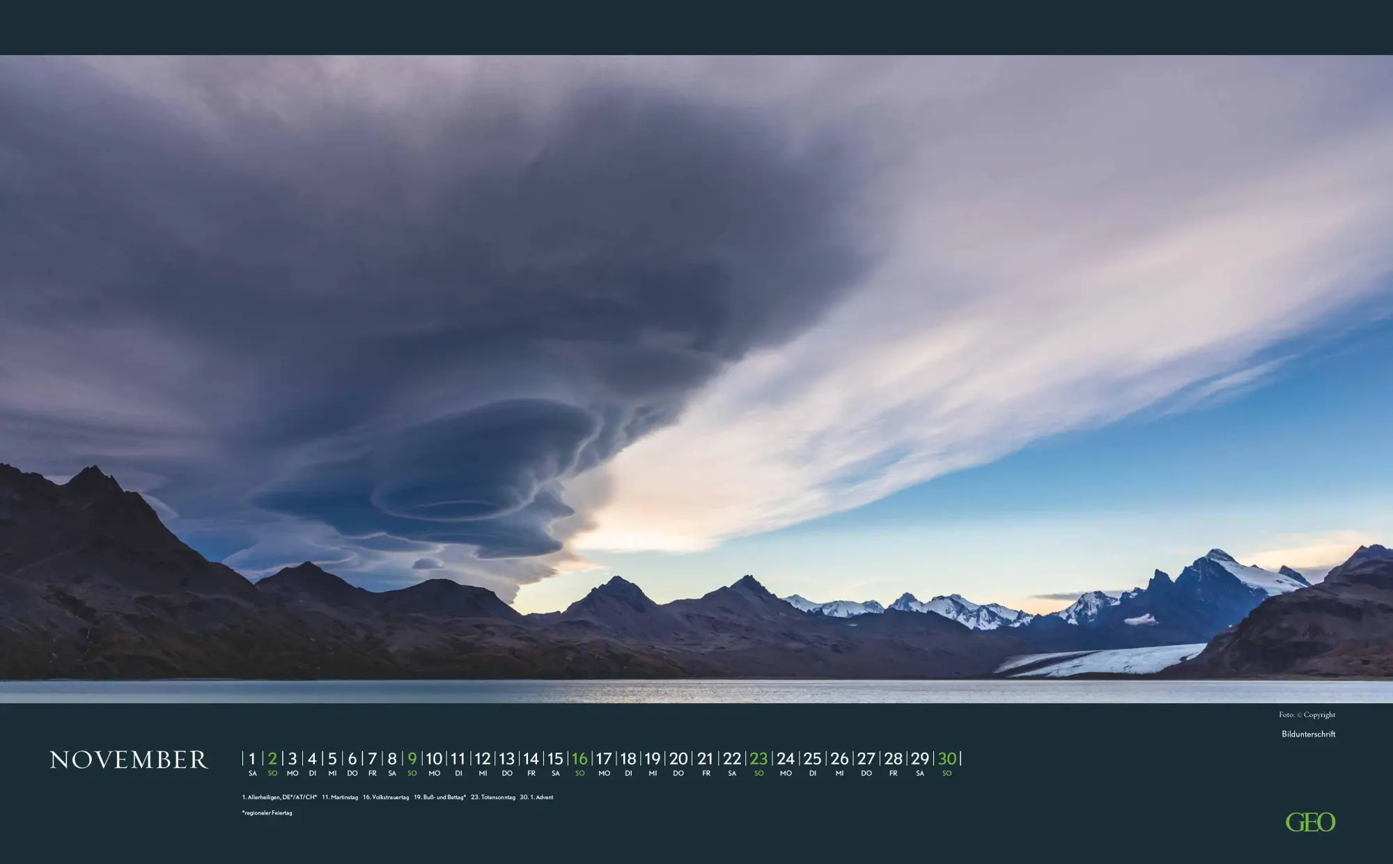 Bild: 4069095006928 | GEO Augenblicke in der Natur 2026 - Wand-Kalender - Reise-Kalender...