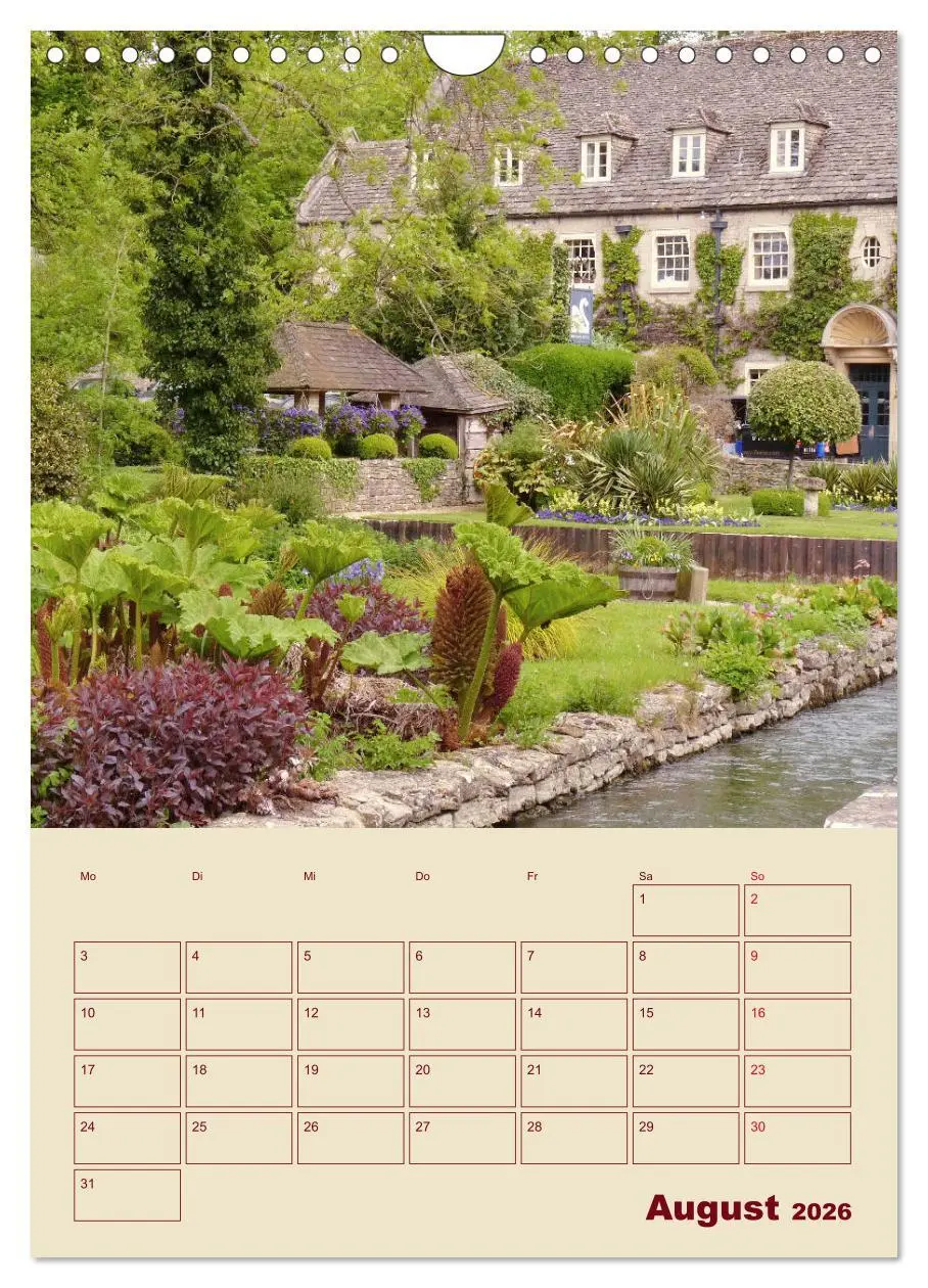 Bild: 9783516396928 | Die Cotswolds Englands grünes Herz (Wandkalender 2026 DIN A4 hoch),...