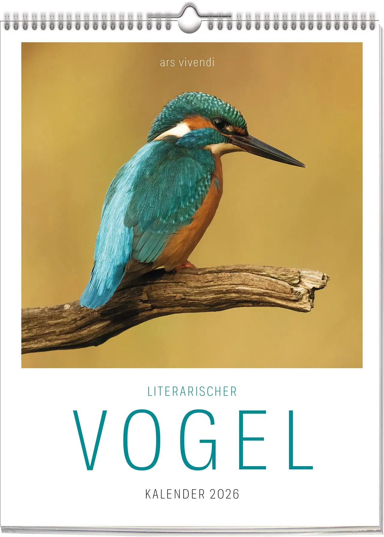 Cover: 9783747206928 | Literarischer Vogel - Kalender 2026 | Wochenkalender | Vivendi Ars