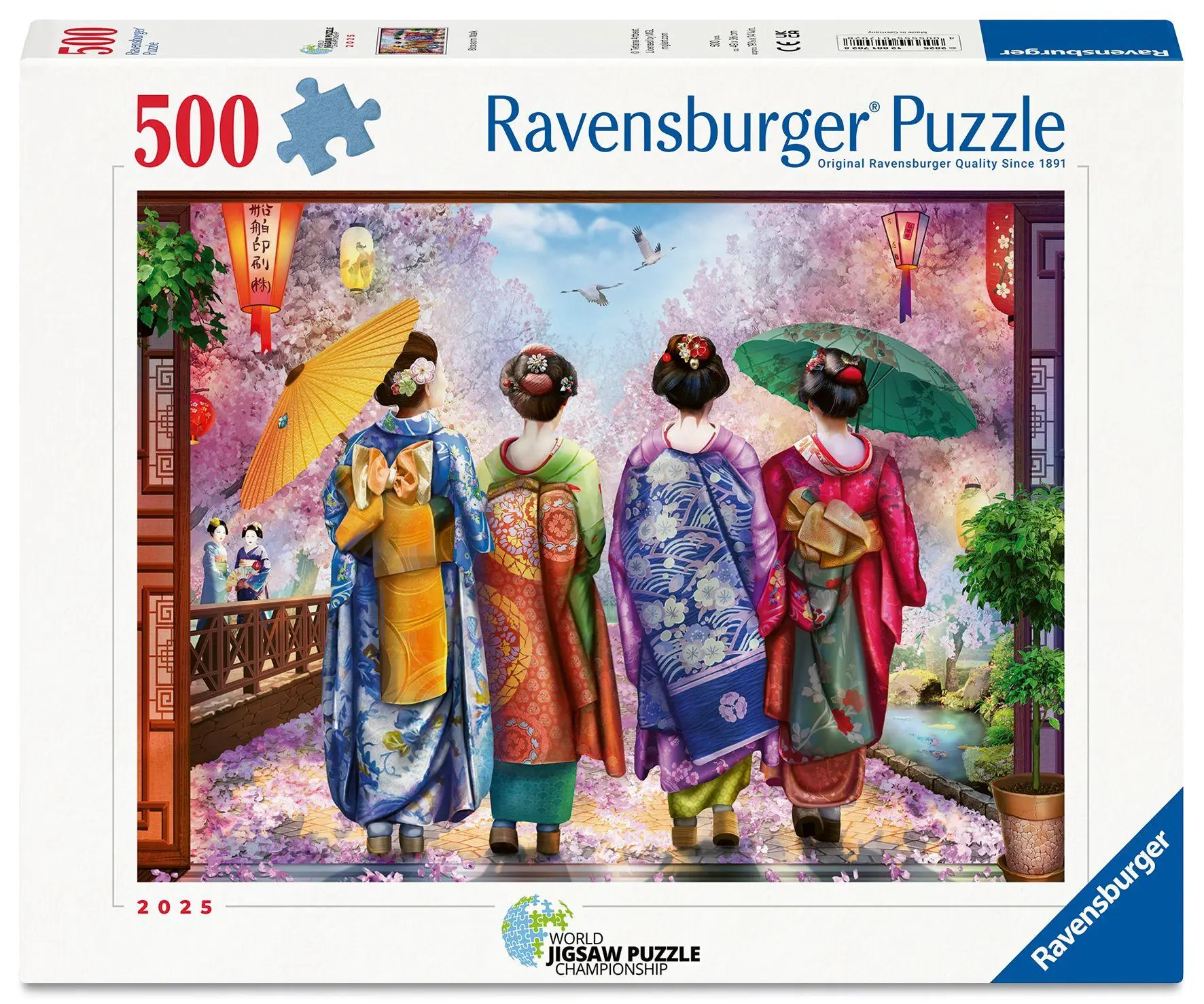 Cover: 4005555017028 | Erwachsenenpuzzle 500 Teile - Kirschblütenspaziergang | Spiel | 2026